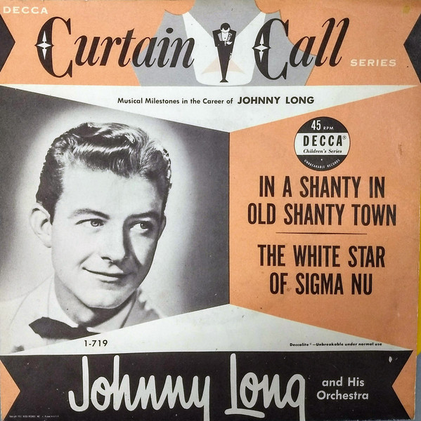 LP4509.Johnny Long And His Orchestra ‎– In A Shanty In Old Shanty Town (Vinyl, 7", Single, 45 RPM)